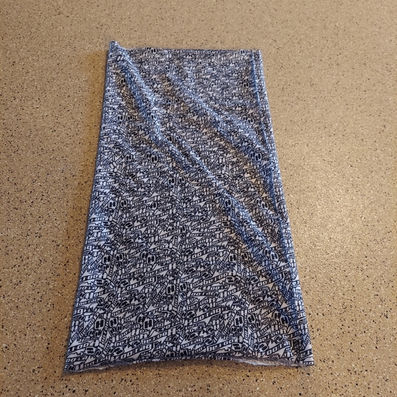 Hoo Rag & Bandana black and white headband mask buff motorcycle accessories - Picture 1 of 7